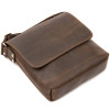 Кожаная мужская сумка GRANDE PELLE Crazy Horse (GP0432brown)